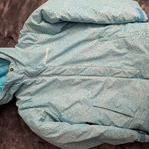 Columbia Girls Omni Shield Hooded Winter Jacket Small